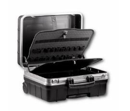 Kofer za alat od polipropilena sa metalnim ojačanjem i ručicom za nonšenje na točkićima, 001RV USAG